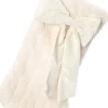 Intratuin kersthanger kerstsok strik wit 53 x 28 cm
