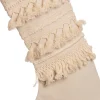 Intratuin kersthanger kerstsok Tassel beige 60 x 28 x 1,5 cm