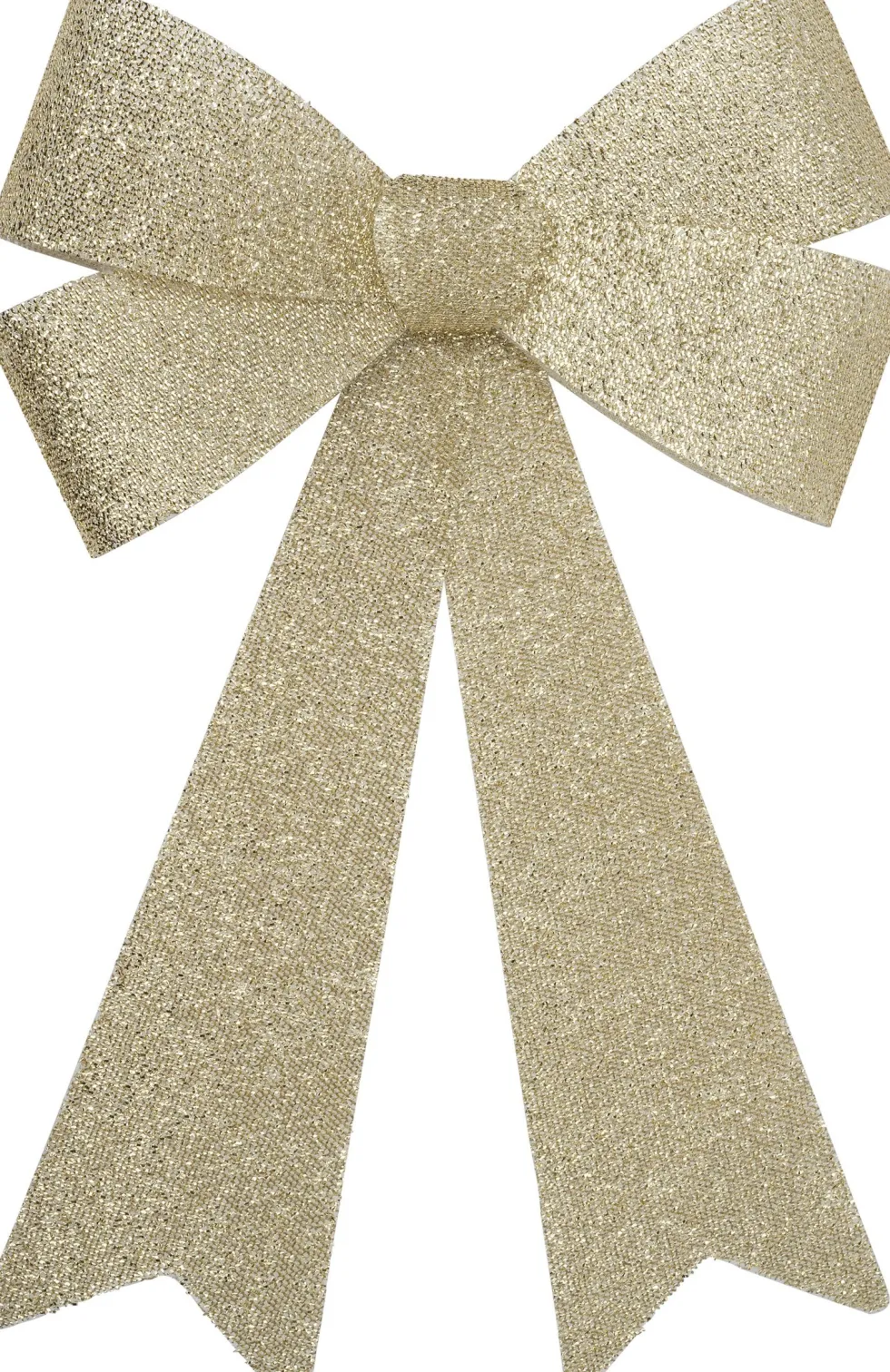 Intratuin kersthanger Liora strik goud met verlichting 45 x 30 cm