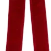 Intratuin kersthanger Lora strik bordeaux 150 x 30 cm