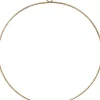 Intratuin kersthanger rond goud met glitter D 51 cm