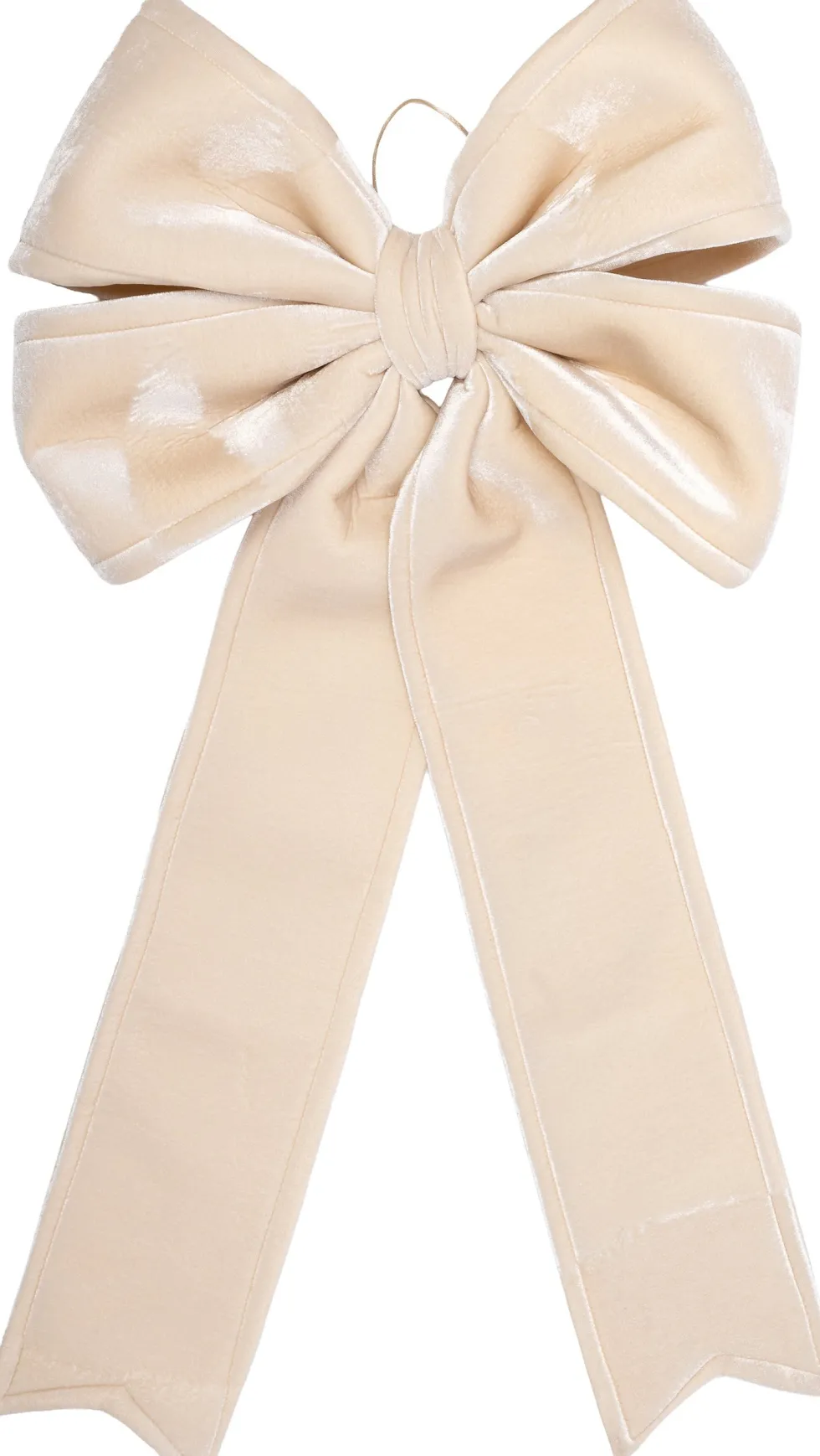 Intratuin kersthanger Roxy strik wit 90 x 50 cm