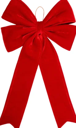 Intratuin kersthanger Roxy strik rood 90 x 50 cm