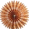Intratuin kersthanger sneeuwvlok bruin / wit D 26 H 5 cm