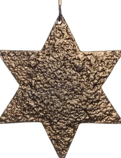 Intratuin kersthanger ster 16 x 1 x 16 cm goud