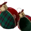 Intratuin kersthanger Timan kerstbal rood / groen 34 x 30 x 39 cm