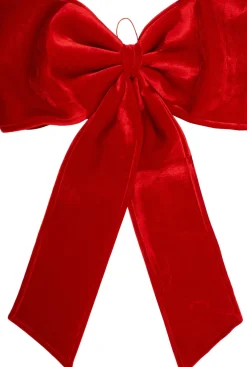Intratuin kersthanger Yara strik rood 110 x 80 cm