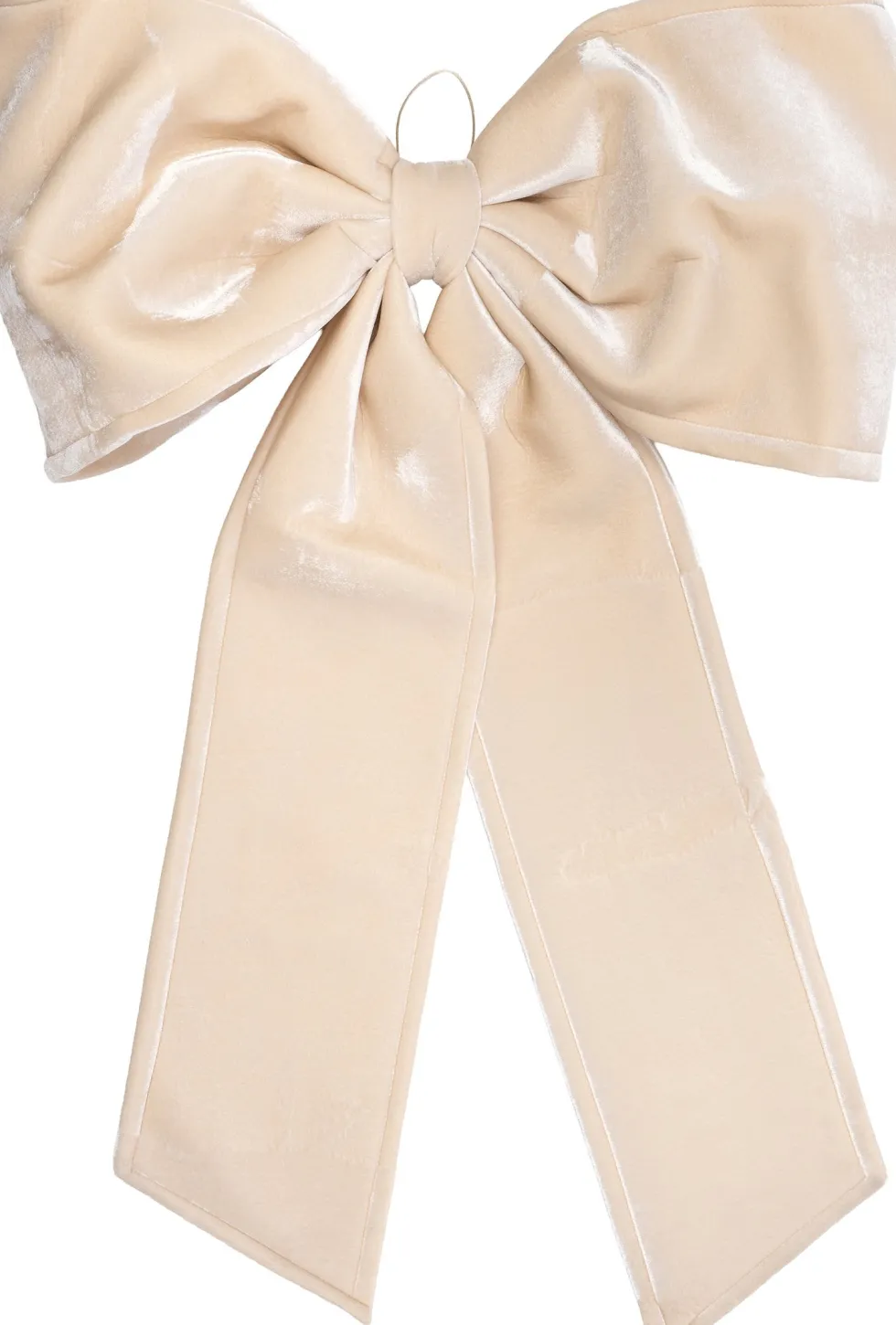 Intratuin kersthanger Yara strik wit 110 x 80 cm