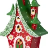 Intratuin kersthuisje Candy 16,4 x 13,1 x 26 cm