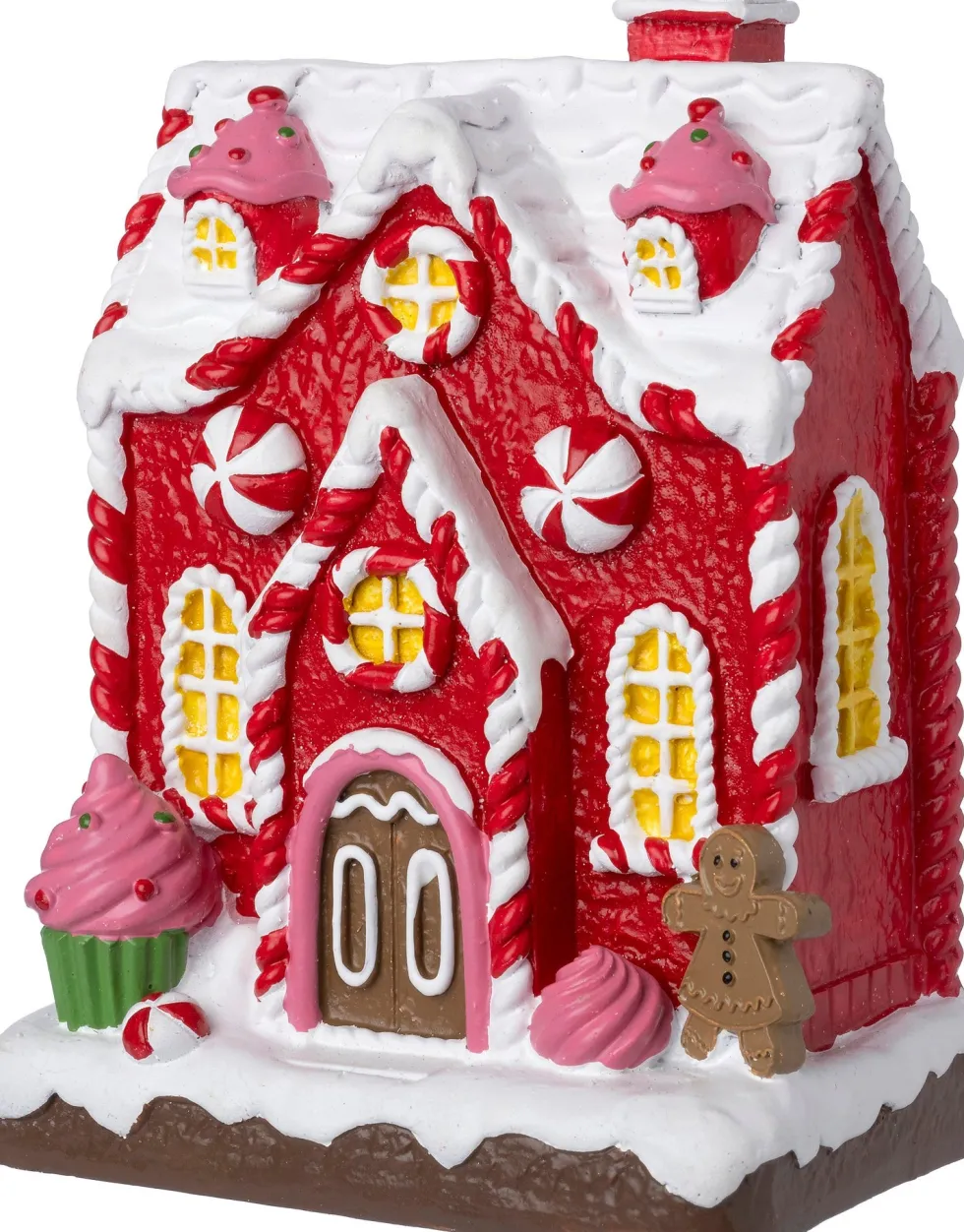 Intratuin kersthuisje Casa cupcake 9,2 x 6,3 x 12,3 cm