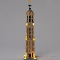 Intratuin kersthuisje Domtoren 6,8 x 6,8 x 32 cm