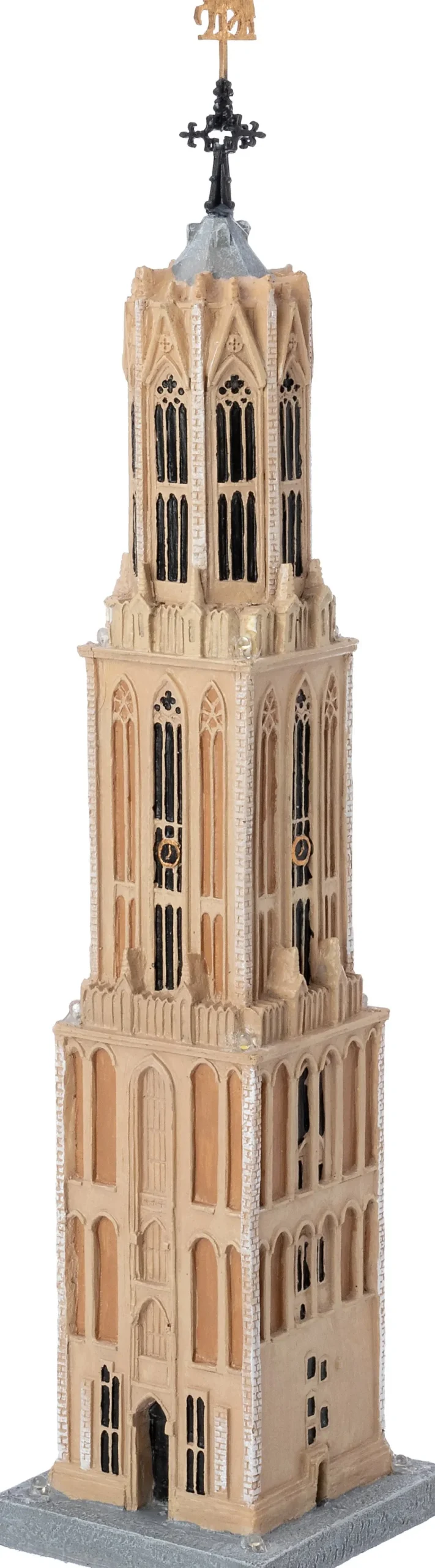 Intratuin kersthuisje Domtoren 6,8 x 6,8 x 32 cm