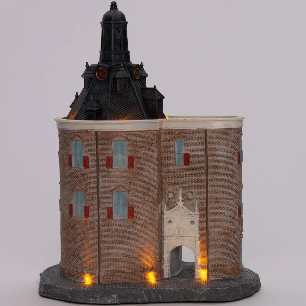 Intratuin kersthuisje Drommedaris Enkhuizen 23,5 x 16,5 x 29,7 cm