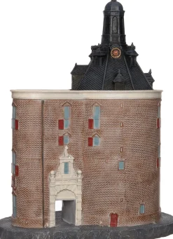 Intratuin kersthuisje Drommedaris Enkhuizen 23,5 x 16,5 x 29,7 cm