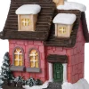 Intratuin kersthuisje Fredrik huis bruin 7,3 x 5,5 x 10,4 cm