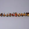 Intratuin kersthuisje Fredrik huis licht bruin 7,3 x 5,5 x 10,4 cm