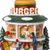 Intratuin kersthuisje hamburgerwinkel 15 x 15 x 18,5 cm