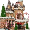 Intratuin kersthuisje kasteel peperkoek 22,5 x 16,5 x 26 cm