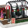 Intratuin kersthuisje kerstboom winkel 16 x 10 x 11,5 cm
