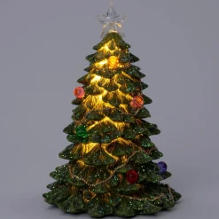 Intratuin kersthuisje kerstboom 16 x 16 x 24 cm