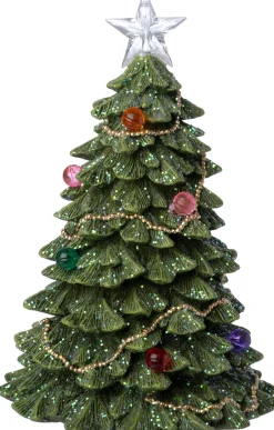 Intratuin kersthuisje kerstboom 16 x 16 x 24 cm