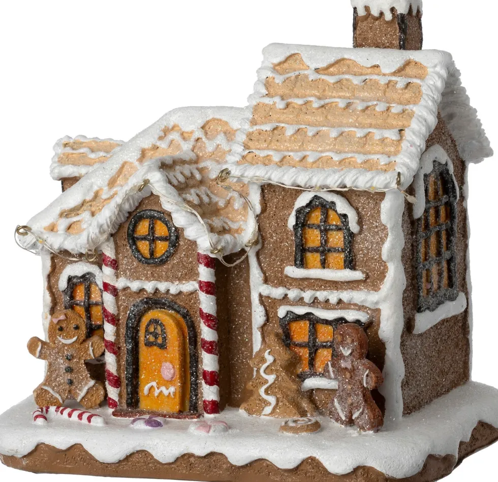 Intratuin kersthuisje peperkoekhuis 20 x 14,5 x 19 cm