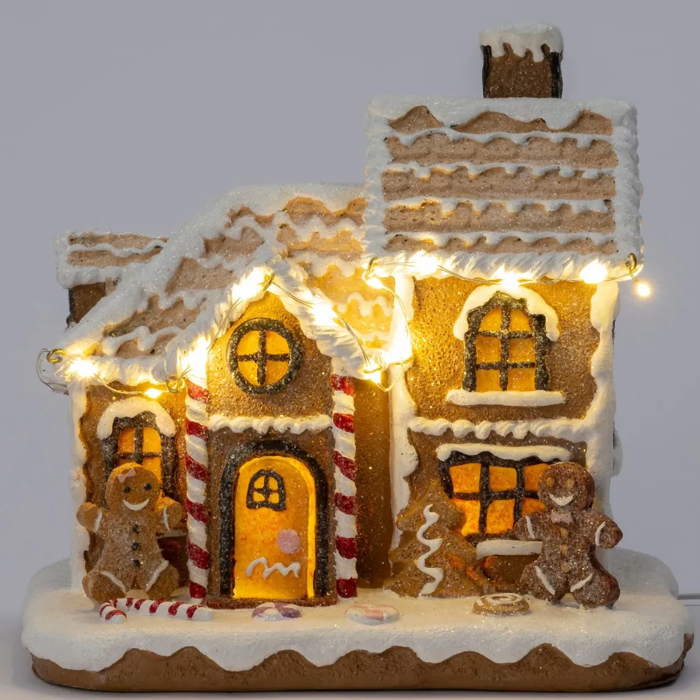 Intratuin kersthuisje peperkoekhuis 20 x 14,5 x 19 cm