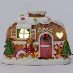 Intratuin kersthuisje peperkoek huis 20,7 x 10,7 x 15,5 cm