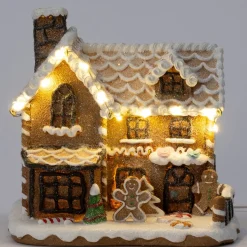 Intratuin kersthuisje peperkoekhuis 17,5 x 13,5 x 17 cm