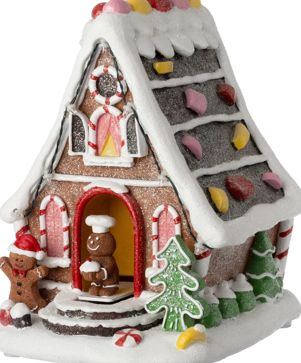 Intratuin kersthuisje peperkoek huis 16 x 18,3 x 22 cm