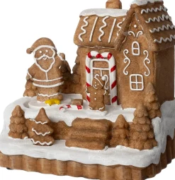 Intratuin kersthuisje peperkoek huis 20 x 15,8 x 20,3 cm