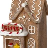 Intratuin kersthuisje Pepra peperkoek geschenkwinkel 9 x 7 x 14 cm