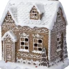 Intratuin kersthuisje Petra peperkoek stadhuis 13 x 10,5 x 17,1 cm