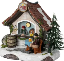 Intratuin kersthuisje pub 16 x 12 x 14,5 cm