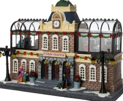 Intratuin kersthuisje station 33 x 13 x 25 cm