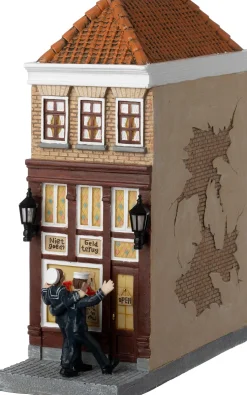 Intratuin kersthuisje tattoowinkel 7,5 x 18,5 x 22 cm