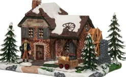 Intratuin kersthuisje watermolen multi 25 x 17,5 x 16 cm