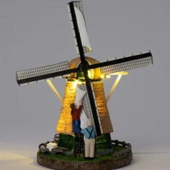 Intratuin kersthuisje windmolen de Brink 20 x 15 x 24,5 cm