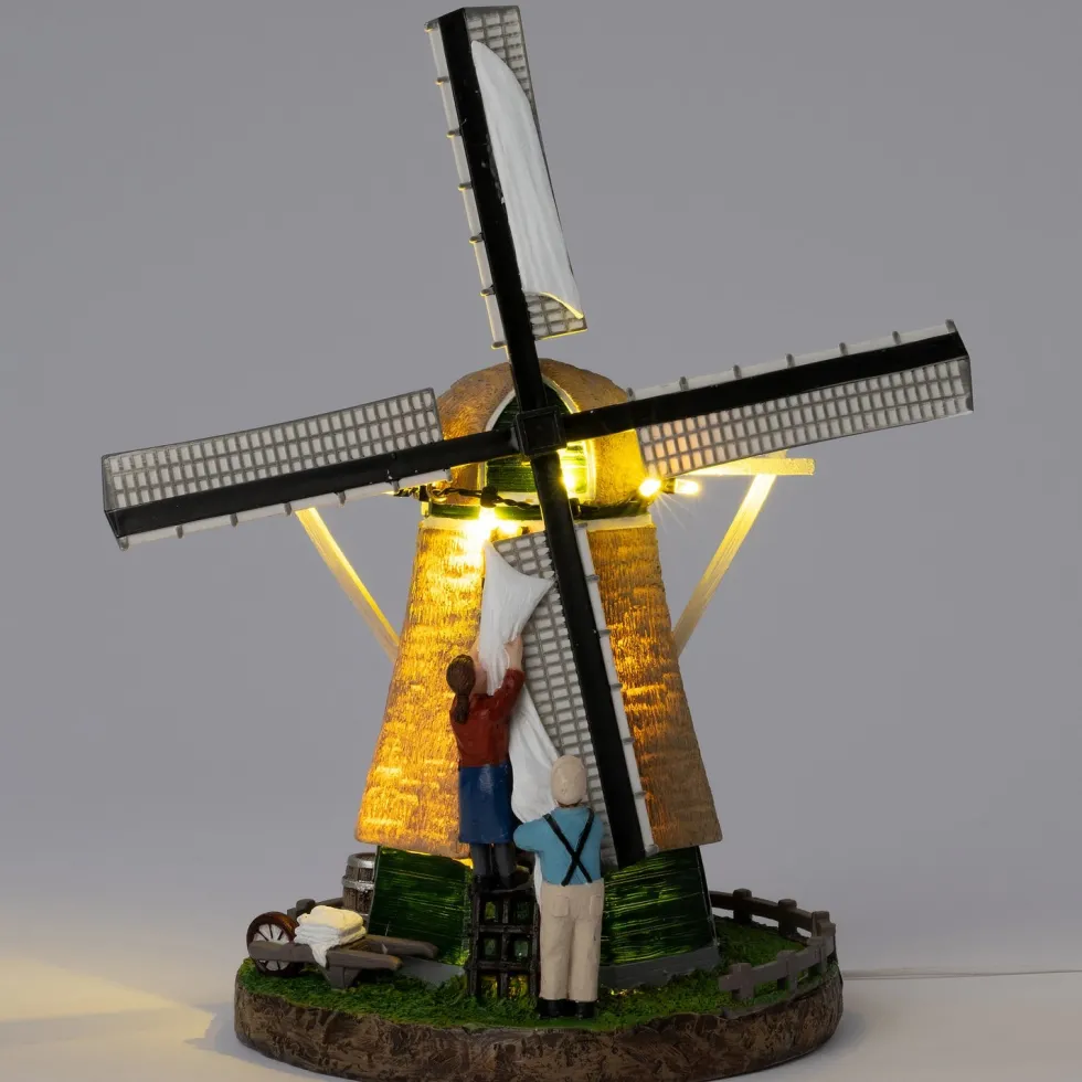 Intratuin kersthuisje windmolen de Brink 20 x 15 x 24,5 cm