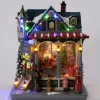 Intratuin kersthuisje winkel van kerstman 28,5 x 21 x 34,9 cm