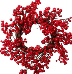 Intratuin kerstkrans bessen D 45 H 8 cm