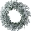 Intratuin kerstkrans Cipres besneeuwd D 45 H 10 cm