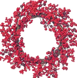 Intratuin kerstkrans met bessen D 45 cm