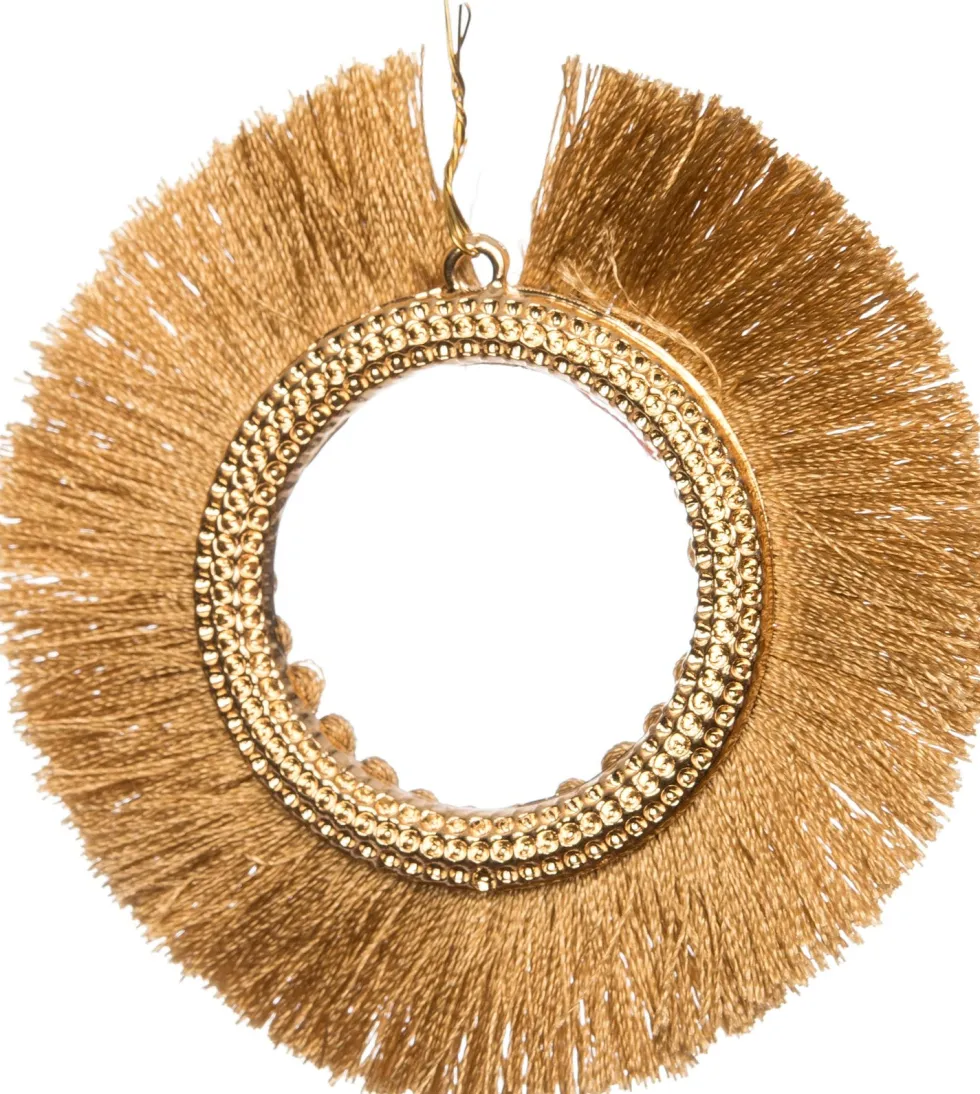 Intratuin kerst ornament Aalt goud D 6,5 cm