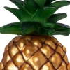 Intratuin kerst ornament ananas geel / groen D 5,5 H 10 cm