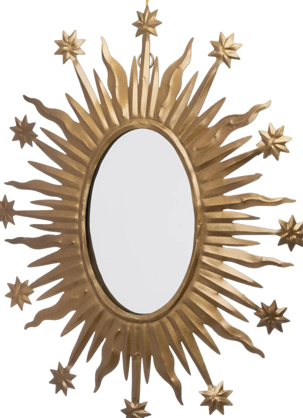 Intratuin kerst ornament Ascona zon goud 24 x 29 cm