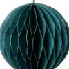 Intratuin kerst ornament Astrid bal groen D 9 cm