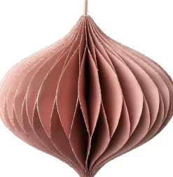 Intratuin kerst ornament Astrid ui roze D 9 H 10 cm