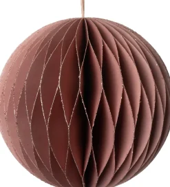 Intratuin kerst ornament Astrid bal roze D 9 cm