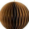 Intratuin kerst ornament Astrid bal goud D 7,5 cm